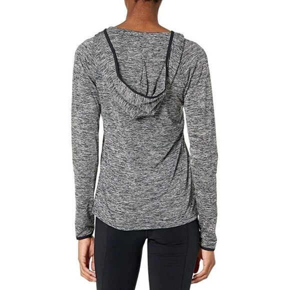 Under armour | Long Sleeve Hooded Henley in purple - Picture 3 of 9